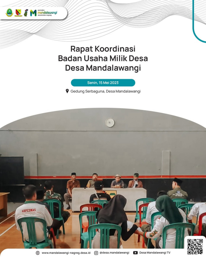 Rapat Koordinasi Badan Usaha Milik Desa (BUMDes) Desa Mandalawangi